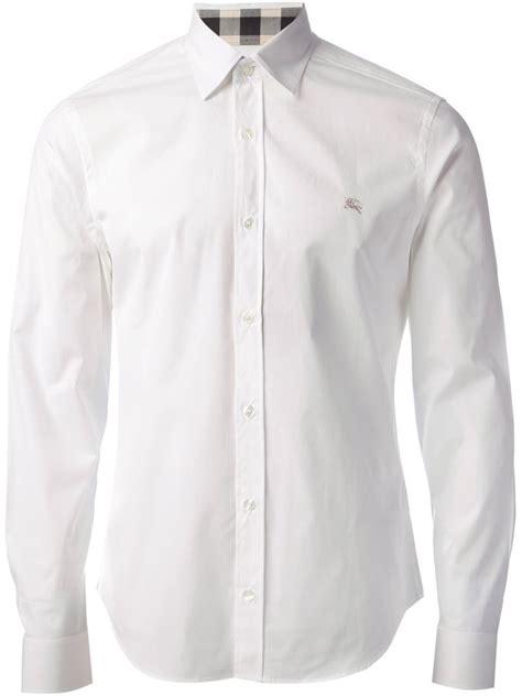 burberry white shirt price in india|Burberry shirts for men price.